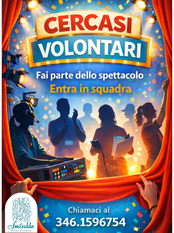 CERCASI VOLONTARI