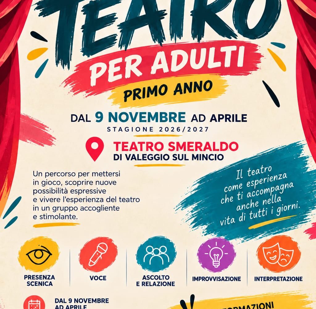 Corsi al Teatro Smeraldo: si torna in scena!